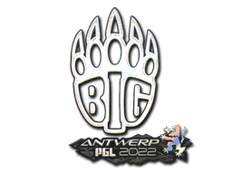 Sticker | BIG (Holo) | Antwerp 2022