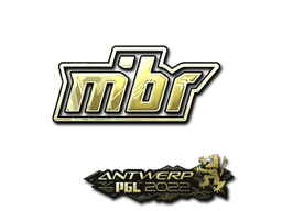 Sticker | MIBR (Gold) | Antwerp 2022