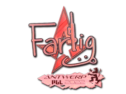 Sticker | Farlig (Holo) | Antwerp 2022