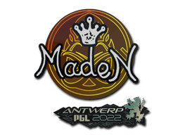 Sticker | maden | Antwerp 2022