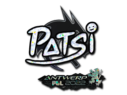 Sticker | Patsi (Glitter) | Antwerp 2022