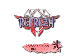 Sticker | refrezh (Holo) | Antwerp 2022