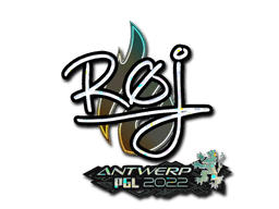 Sticker | roeJ (Glitter) | Antwerp 2022