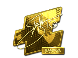 Sticker | Hiko (Gold) | Atlanta 2017