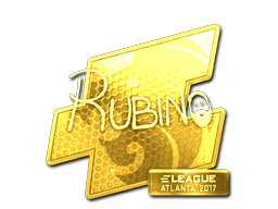 Sticker | RUBINO (Gold) | Atlanta 2017