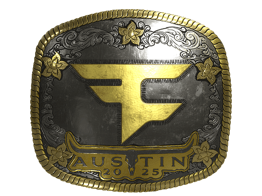 Sticker | FaZe Clan (Gold) | Austin 2025