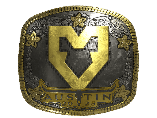Sticker | MOUZ (Gold) | Austin 2025