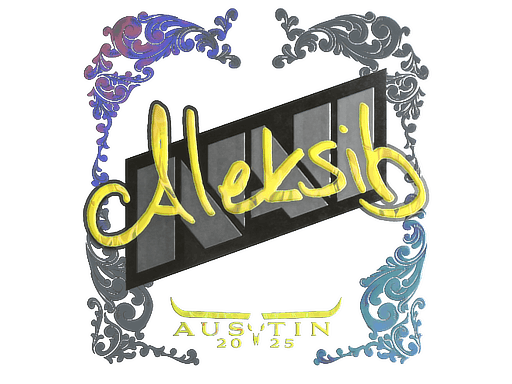 Sticker | Aleksib (Holo) | Austin 2025