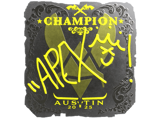 Sticker | apEX (Foil, Champion) | Austin 2025