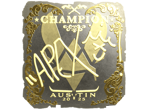 Sticker | apEX (Gold, Champion) | Austin 2025