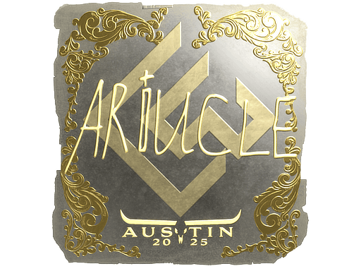 Sticker | Ariucle (Gold) | Austin 2025