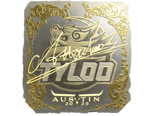 Sticker | Attacker (Gold) | Austin 2025