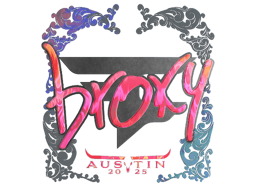 Sticker | broky (Holo) | Austin 2025