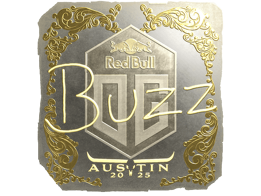 Sticker | Buzz (Gold) | Austin 2025