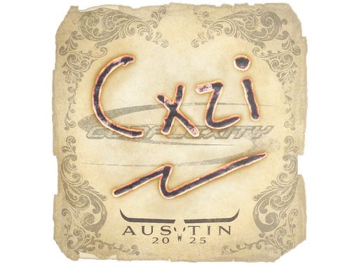 Sticker | Cxzi | Austin 2025