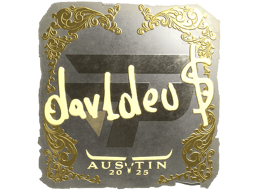 Sticker | dav1deuS (Gold) | Austin 2025