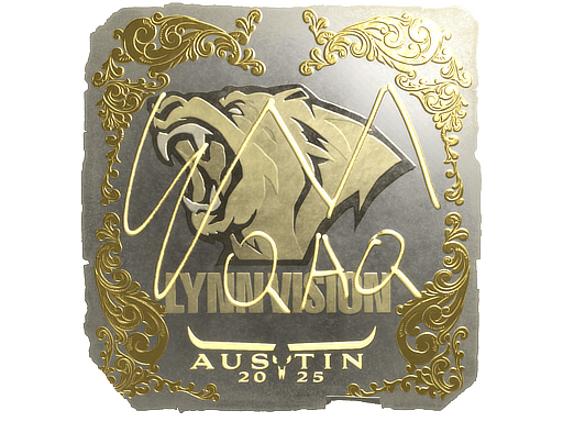 Sticker | EmiliaQAQ (Gold) | Austin 2025