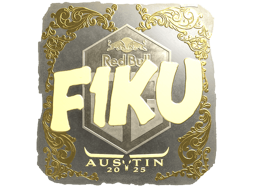 Sticker | F1KU (Gold) | Austin 2025