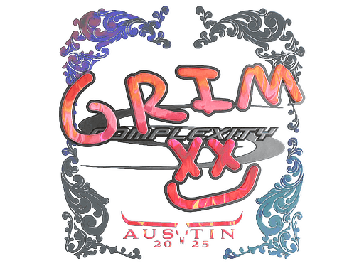 Sticker | Grim (Holo) | Austin 2025