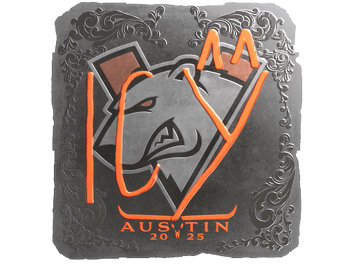 Sticker | ICY (Foil) | Austin 2025