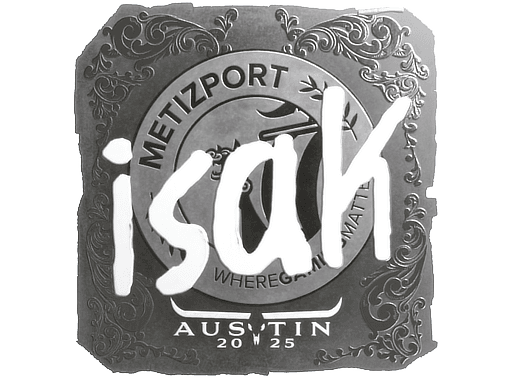 Sticker | isak (Foil) | Austin 2025