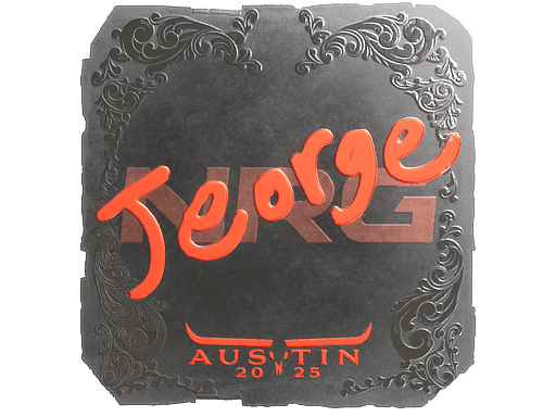 Sticker | jeorge (Foil) | Austin 2025