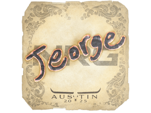 Sticker | jeorge | Austin 2025