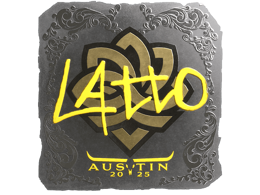 Sticker | latto (Foil) | Austin 2025