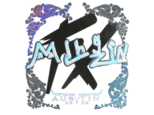 Sticker | mlhzin (Holo) | Austin 2025