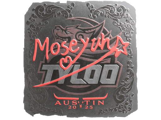 Sticker | Moseyuh (Foil) | Austin 2025