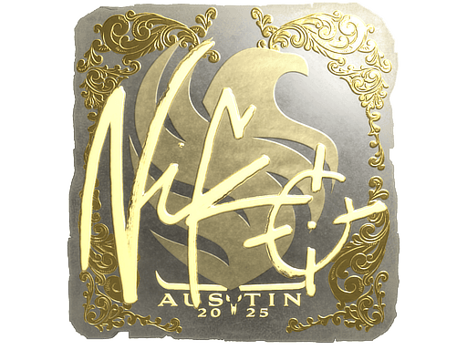 Sticker | NiKo (Gold) | Austin 2025