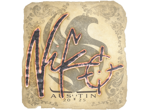 Sticker | NiKo | Austin 2025