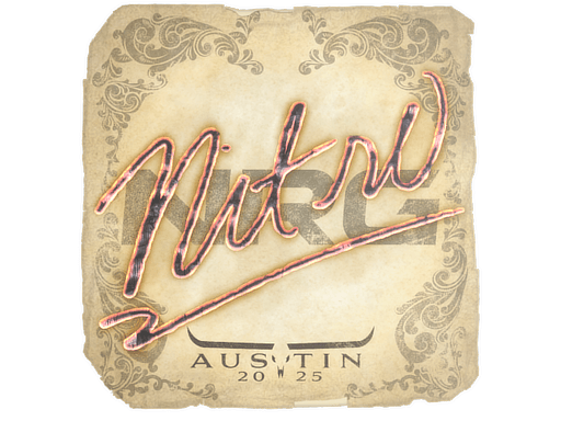 Sticker | nitr0 | Austin 2025