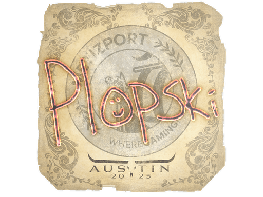 Sticker | Plopski | Austin 2025