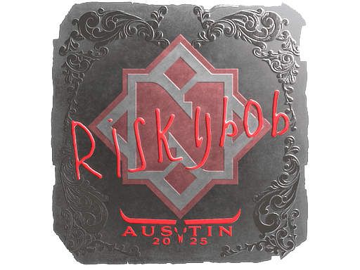 Sticker | riskyb0b (Foil) | Austin 2025