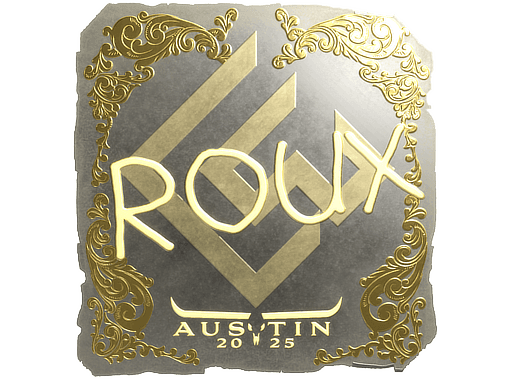 Sticker | ROUX (Gold) | Austin 2025