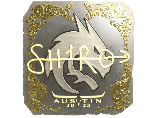Sticker | sh1ro (Gold) | Austin 2025
