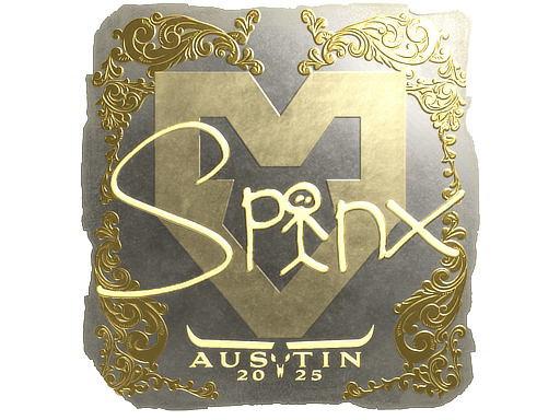 Sticker | Spinx (Gold) | Austin 2025