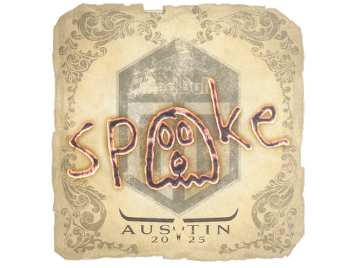 Sticker | spooke | Austin 2025