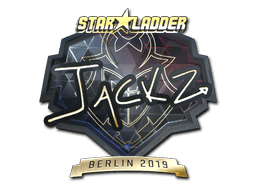 Sticker | JaCkz (Gold) | Berlin 2019