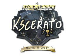 Sticker | KSCERATO (Gold) | Berlin 2019