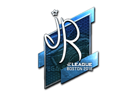 Sticker | jR (Foil) | Boston 2018