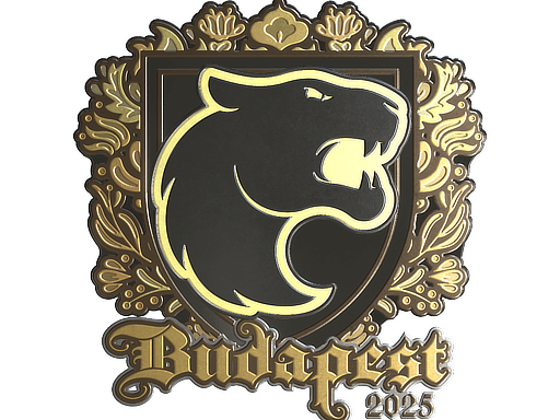 Sticker | FURIA (Gold) | Budapest 2025