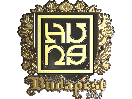 Sticker | The Huns (Gold) | Budapest 2025