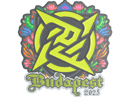 Sticker | Ninjas in Pyjamas (Embroidered) | Budapest 2025