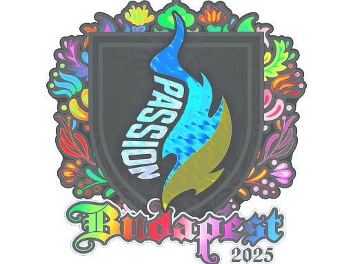 Sticker | Passion UA (Holo) | Budapest 2025