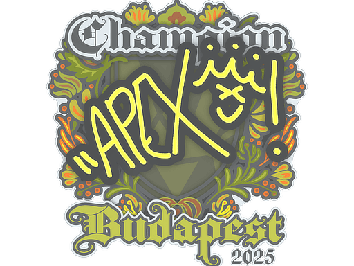 Sticker | apEX (Champion) | Budapest 2025