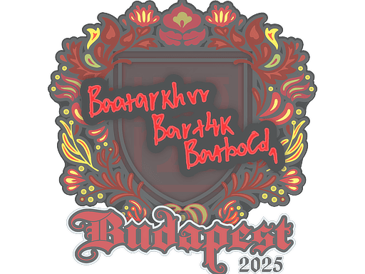 Sticker | Bart4k | Budapest 2025