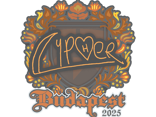 Sticker | Cypher | Budapest 2025