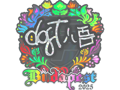 Sticker | dgt (Holo) | Budapest 2025